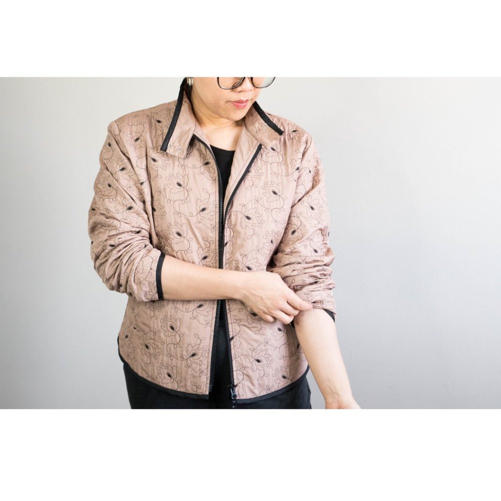 Flower Embroidered Spring Jacket - Picture 5 of 5